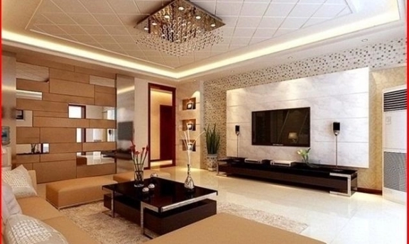 Salonlarınıza Özel Dikdörtgen ve Kare Asma Tavan Tasarımları