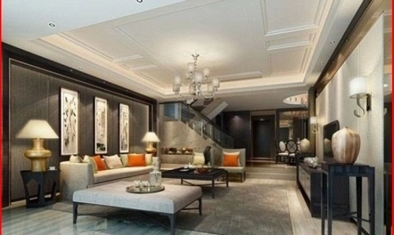 Salonlarınıza Özel Dikdörtgen ve Kare Asma Tavan Tasarımları