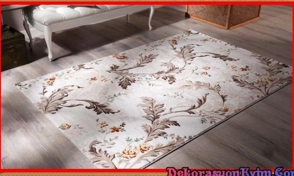 Marka ve Modelleri ile Çiçekli Halılar Dekorasyonevim.com'da