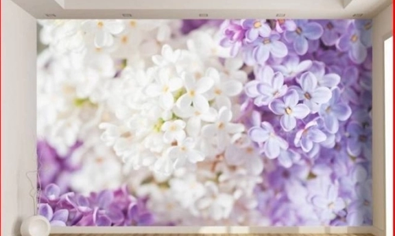 Yatak Odası Dekorasyonları İçin Manzaralı Duvar Kağıtları