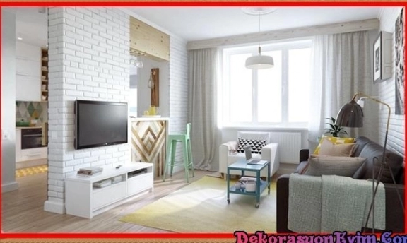 Stüdyo Daire Dekorasyonlarına İlham Veren Örnekler