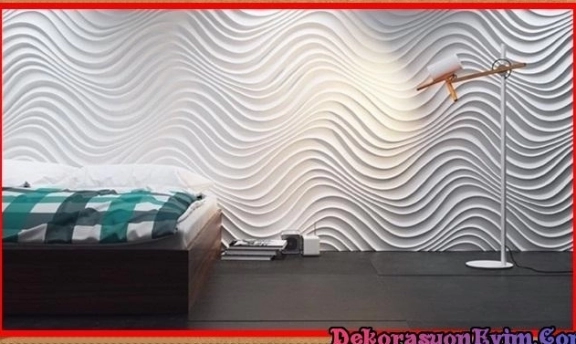Yatak Odası Dekorasyonunda Dekoratif 3D Duvar Panelleri