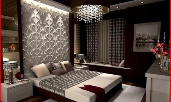 Yatak Odası Dekorasyonunda Dekoratif 3D Duvar Panelleri