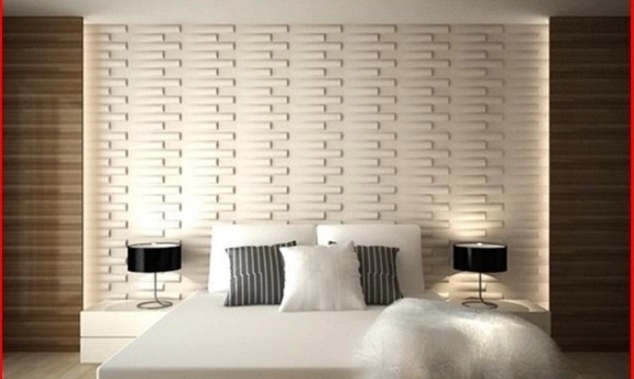 Yatak Odası Dekorasyonunda Dekoratif 3D Duvar Panelleri
