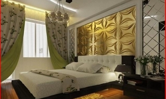 Yatak Odası Dekorasyonunda Dekoratif 3D Duvar Panelleri