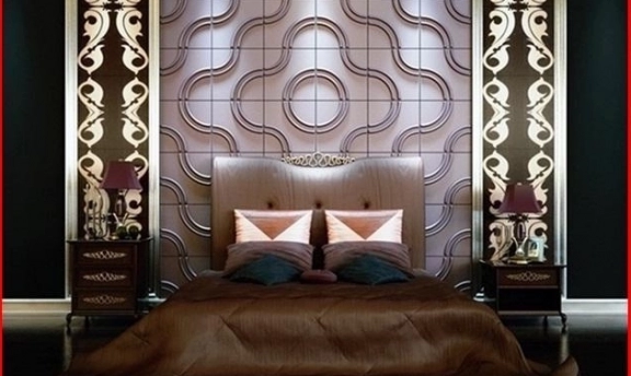 Yatak Odası Dekorasyonunda Dekoratif 3D Duvar Panelleri