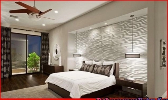 Yatak Odası Dekorasyonunda Dekoratif 3D Duvar Panelleri