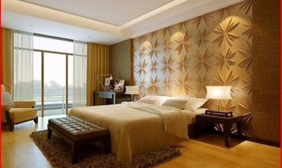 Yatak Odası Dekorasyonunda Dekoratif 3D Duvar Panelleri