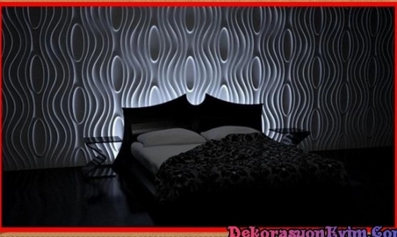 Yatak Odası Dekorasyonunda Dekoratif 3D Duvar Panelleri