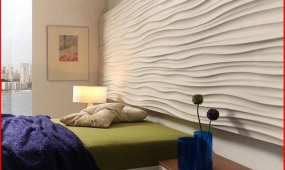 Yatak Odası Dekorasyonunda Dekoratif 3D Duvar Panelleri