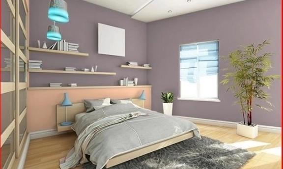 Yatak Odası Duvar Boya Rengi Kombinasyonları (DYO)