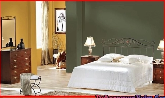 Yatak Odası Duvar Boya Rengi Kombinasyonları (DYO)