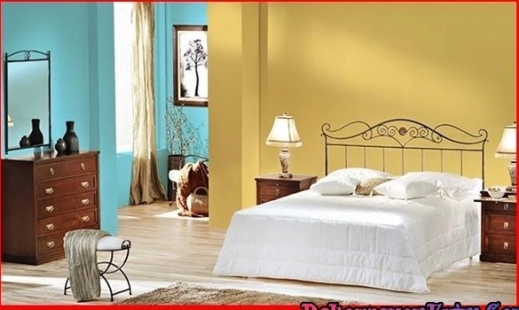 Yatak Odası Duvar Boya Rengi Kombinasyonları (DYO)