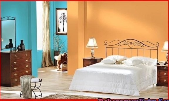 Yatak Odası Duvar Boya Rengi Kombinasyonları (DYO)