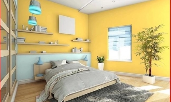 Yatak Odası Duvar Boya Rengi Kombinasyonları (DYO)