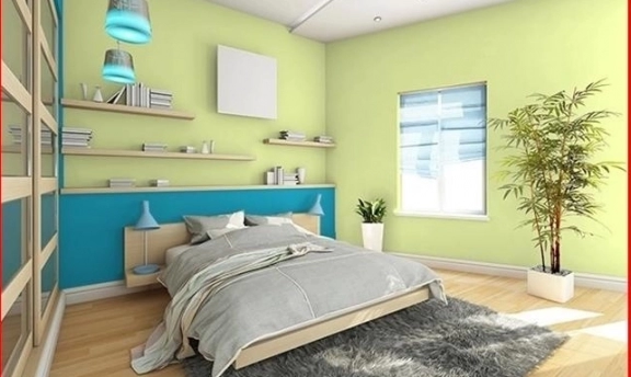 Yatak Odası Duvar Boya Rengi Kombinasyonları (DYO)