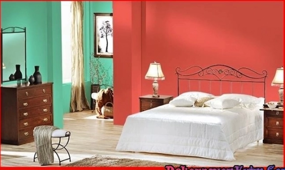 Yatak Odası Duvar Boya Rengi Kombinasyonları (DYO)