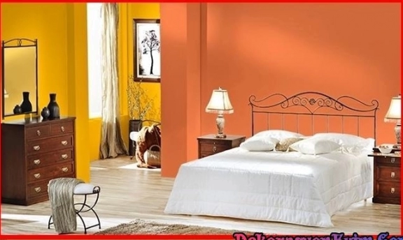 Yatak Odası Duvar Boya Rengi Kombinasyonları (DYO)