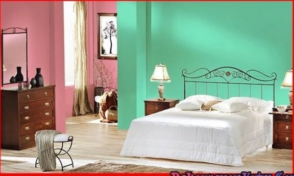 Yatak Odası Duvar Boya Rengi Kombinasyonları (DYO)