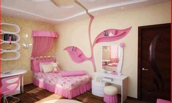 Genç Odaları İçin Harika Asma Tavan Tasarımları