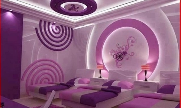 Genç Odaları İçin Harika Asma Tavan Tasarımları