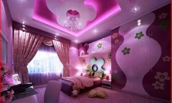 Genç Odaları İçin Harika Asma Tavan Tasarımları