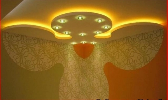 Genç Odaları İçin Harika Asma Tavan Tasarımları