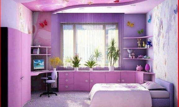 Genç Odaları İçin Harika Asma Tavan Tasarımları