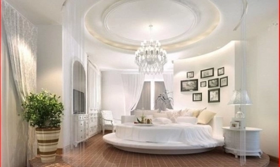 Yatak Odaları İçin Etkileyici Asma Tavan Uygulamaları