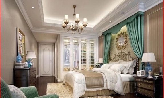 Yatak Odaları İçin Etkileyici Asma Tavan Uygulamaları