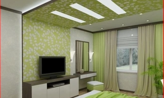 Yatak Odaları İçin Etkileyici Asma Tavan Uygulamaları
