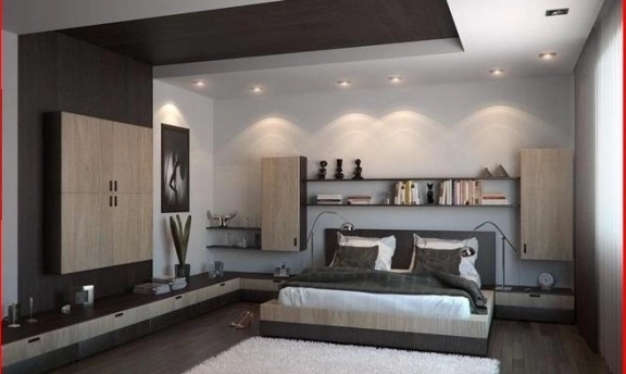 Yatak Odaları İçin Etkileyici Asma Tavan Uygulamaları