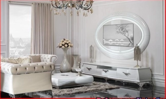 Elips TV-Duvar Ünitesi Tasarımlarından Şahane Örnekler