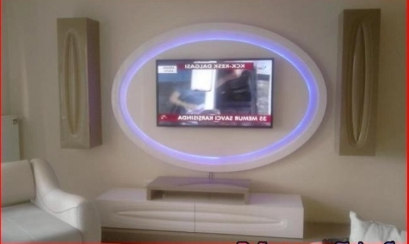 Elips TV-Duvar Ünitesi Tasarımlarından Şahane Örnekler