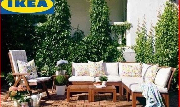 Etkileyici Balkon ve Bahçeler İçin Ikea Dış Mekan Mobilyaları