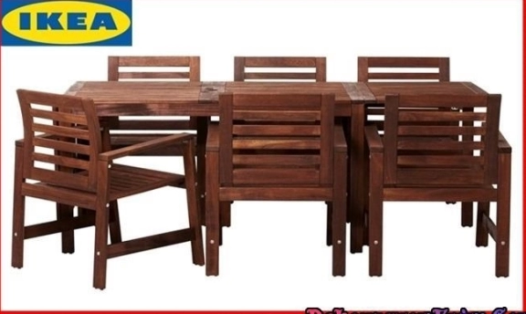 Etkileyici Balkon ve Bahçeler İçin Ikea Dış Mekan Mobilyaları