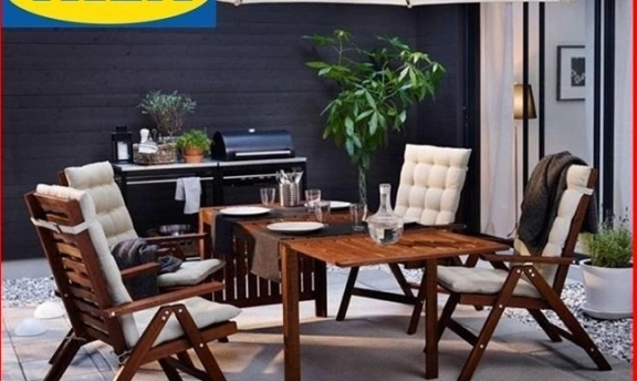 Etkileyici Balkon ve Bahçeler İçin Ikea Dış Mekan Mobilyaları