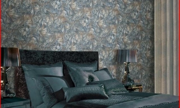 Yatak Odaları İçin Şahane Duvar Kağıdı Desenleri