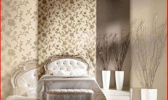 Yatak Odaları İçin Şahane Duvar Kağıdı Desenleri