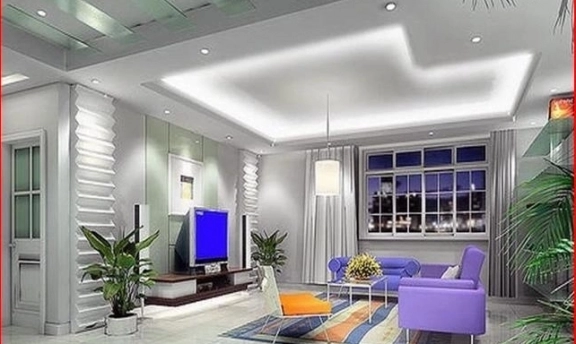 L Tipi Salonlar İçin En İdeal Asma Tavan Modelleri