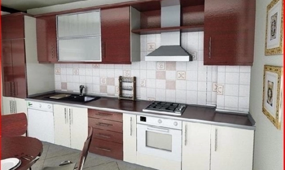 En Güzel İki Renkli Mutfak Dolabı Kombinasyonları