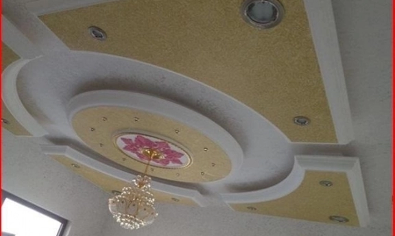 Yuvarlak Tasarımlı Salon Asma Tavan Uygulamaları