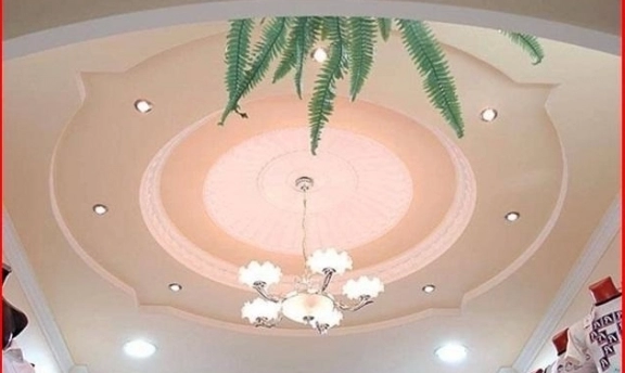 Yuvarlak Tasarımlı Salon Asma Tavan Uygulamaları