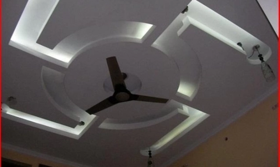 Yuvarlak Tasarımlı Salon Asma Tavan Uygulamaları