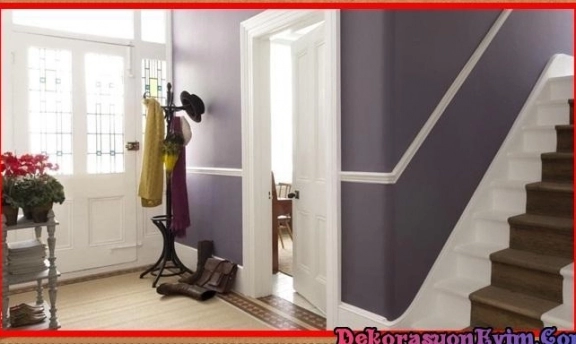 Antre ve Koridorlarınızı Güzelleştirecek Duvar Renkleri