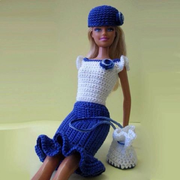 Örgüden Oyuncak Bebek Kıyafetleri ve Yapılışı Minicik