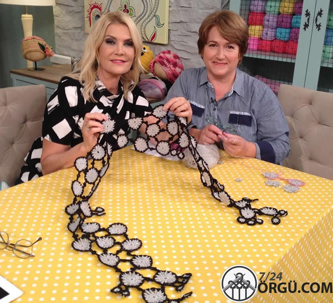 Derya Baykal Delikli Şal Modeli Yapılışı Hanımlar Çok Beğeneceksiniz